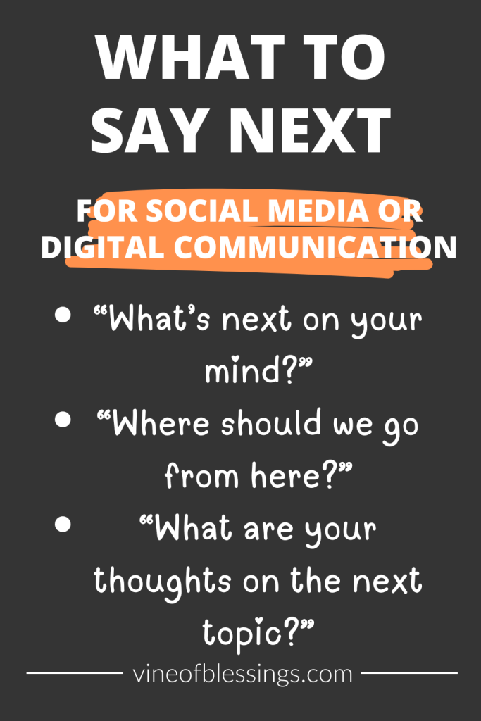 For Social Media or Digital Communication