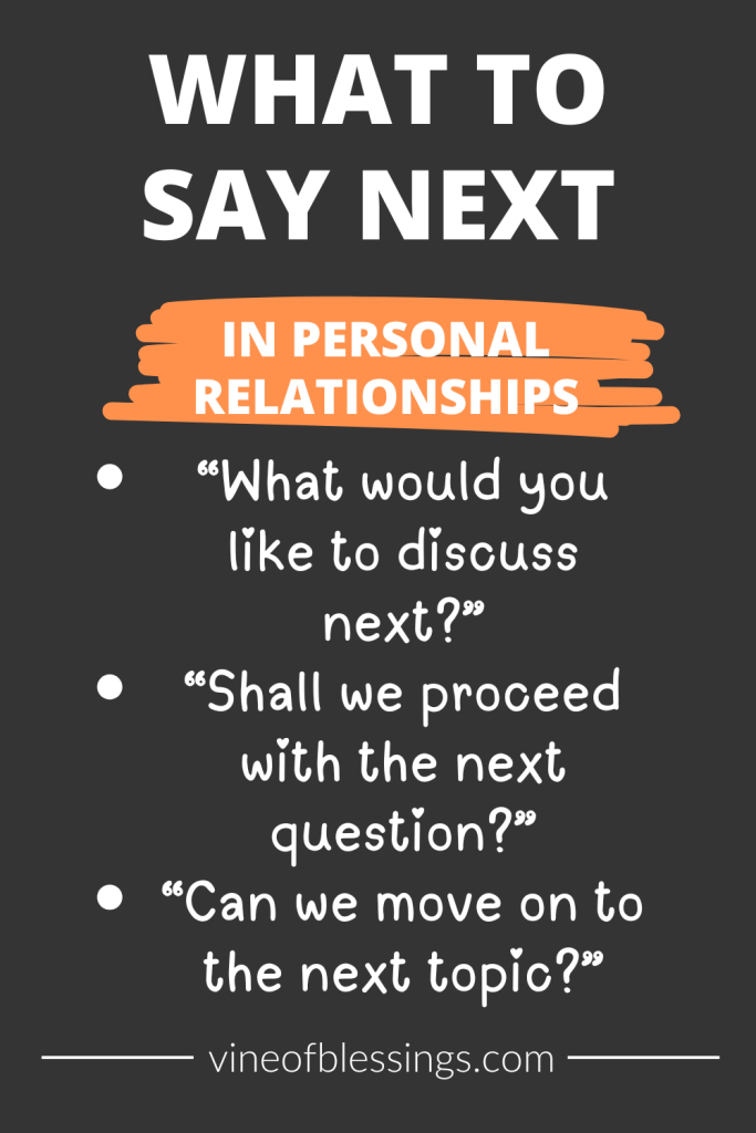 In Personal Relationships